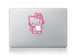 hello kitty macbook decal