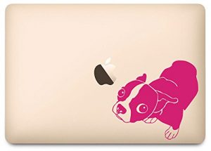 ivybee pink apple terrier sticker