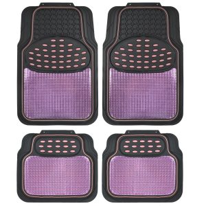 Pink floor mats