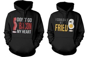 Funny couples hoodie set