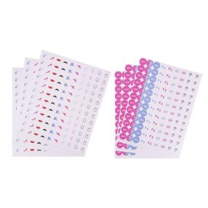 Gender reveal candy stickers