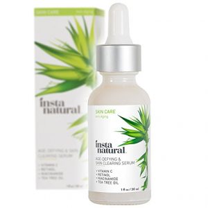 InstaNatural vitamin c skin clearing serum