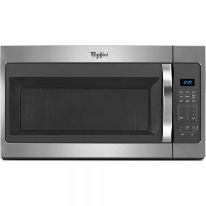 Whirlpool stainless over-the-range microwave